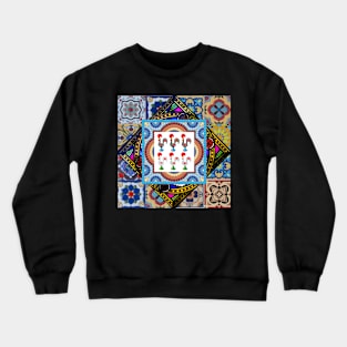 Portuguese folk art Crewneck Sweatshirt